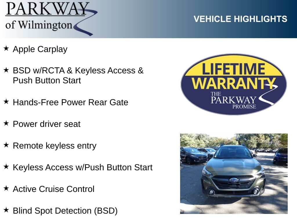 New 2025 Subaru Outback Premium SUV