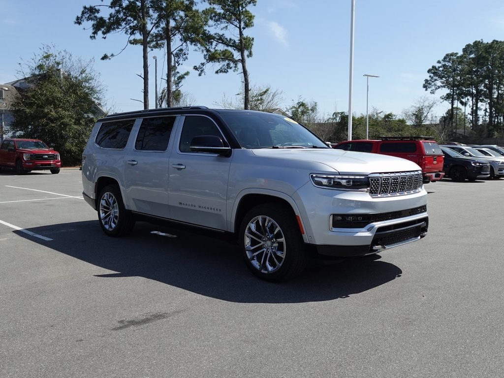 Used 2023 Jeep Grand Wagoneer L Series II with VIN 1C4SJSFP8PS545755 for sale in Wilmington, NC