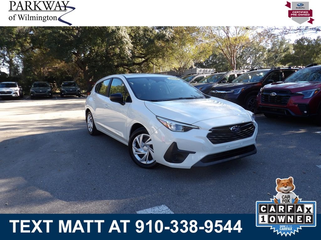 Certified 2024 Subaru Impreza Hatchback