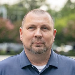 Staff member Mike Ellis from 03bd057f46db