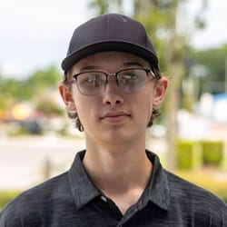 Staff member Evan Andros from 26cd99dd1f17