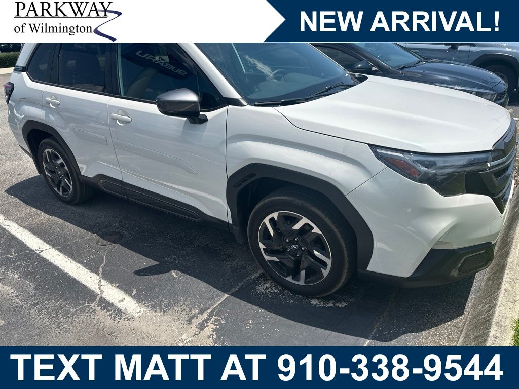 White 2026 Subaru Forester SUV / Crossover All-Wheel Drive Continuously Variable Transmission