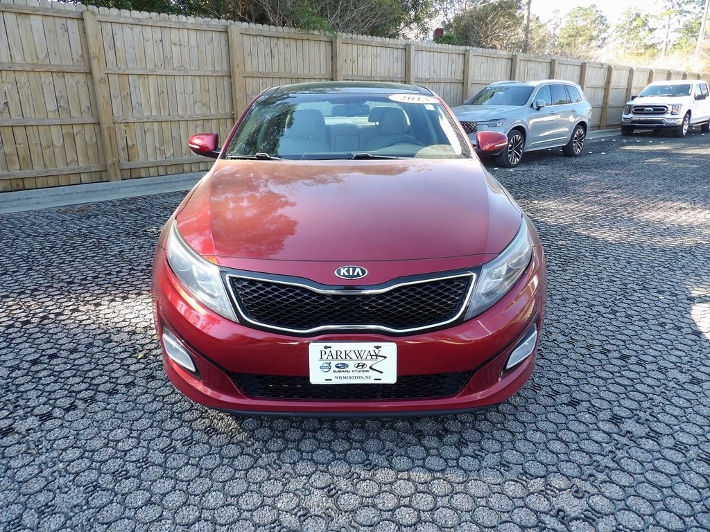 Used 2015 Kia Optima EX with VIN 5XXGN4A72FG367668 for sale in Wilmington, NC