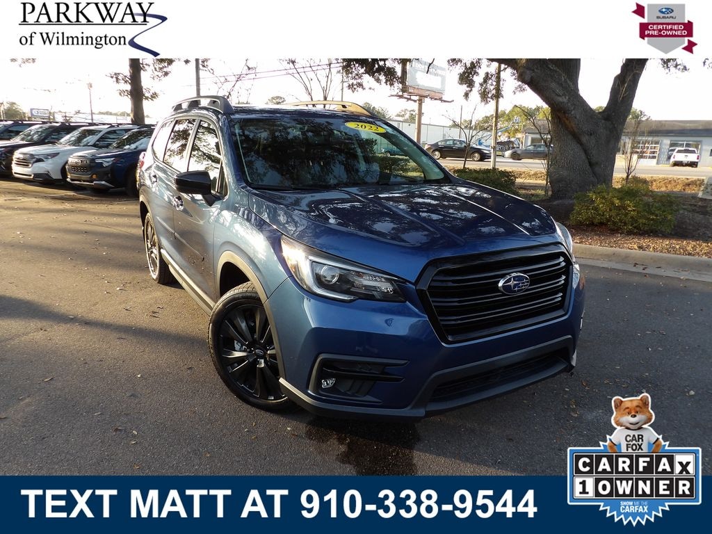 Certified 2022 Subaru Ascent Onyx Edition SUV