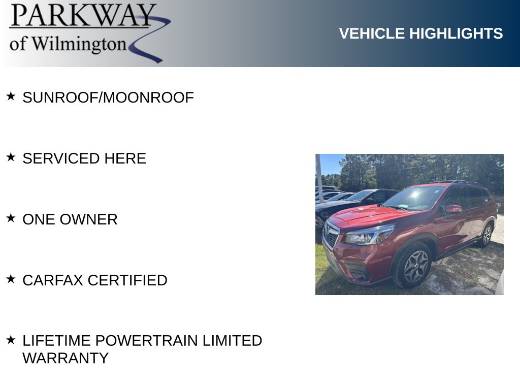 Used 2020 Subaru Forester Premium SUV