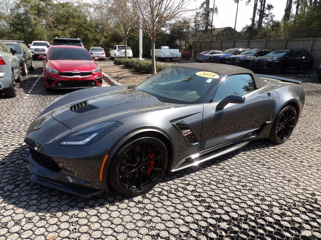 Used 2018 Chevrolet Corvette Grand Sport 1LT Convertible