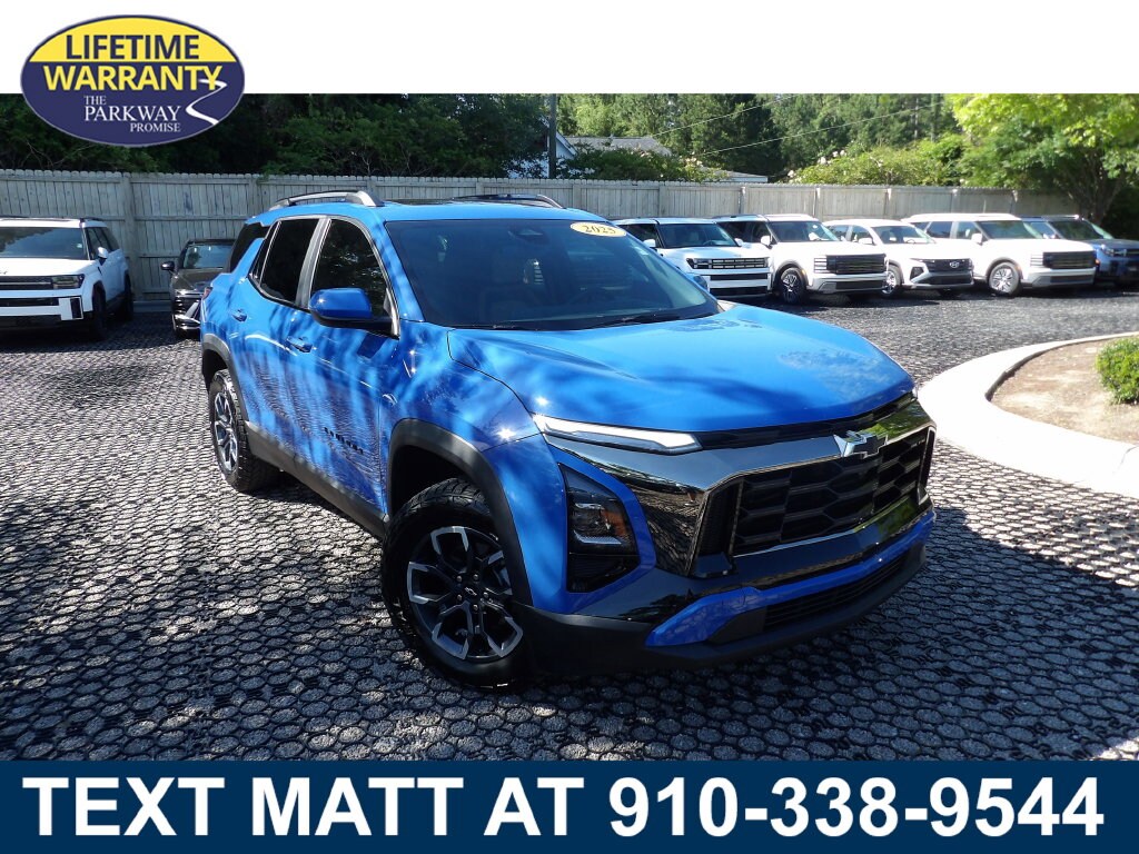 Blue Metallic 2025 Chevrolet Equinox SUV / Crossover Front-Wheel Drive Continuously Variable Transmission