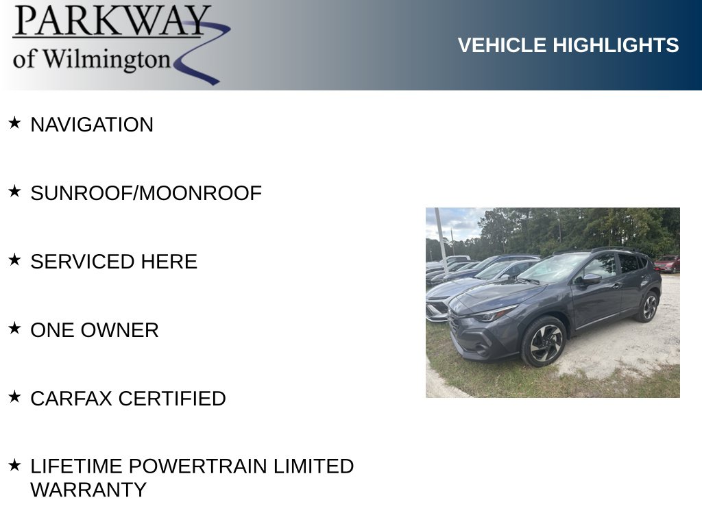 Used 2024 Subaru Crosstrek Limited SUV