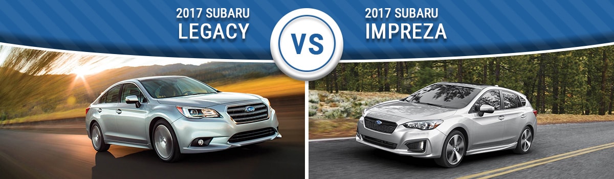 New Subaru Comparisons