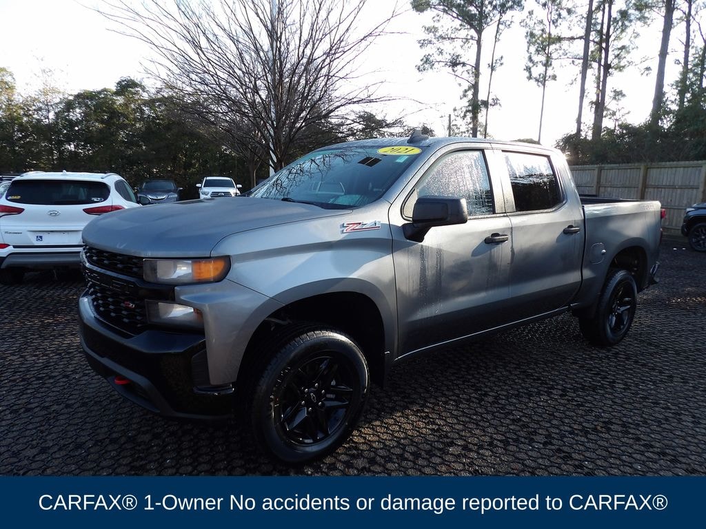 Used 2021 Chevrolet Silverado 1500 Custom Trail Boss Truck