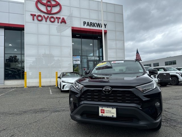 Certified 2021 Toyota RAV4 XLE with VIN 2T3P1RFVXMW245120 for sale in Englewood, NJ