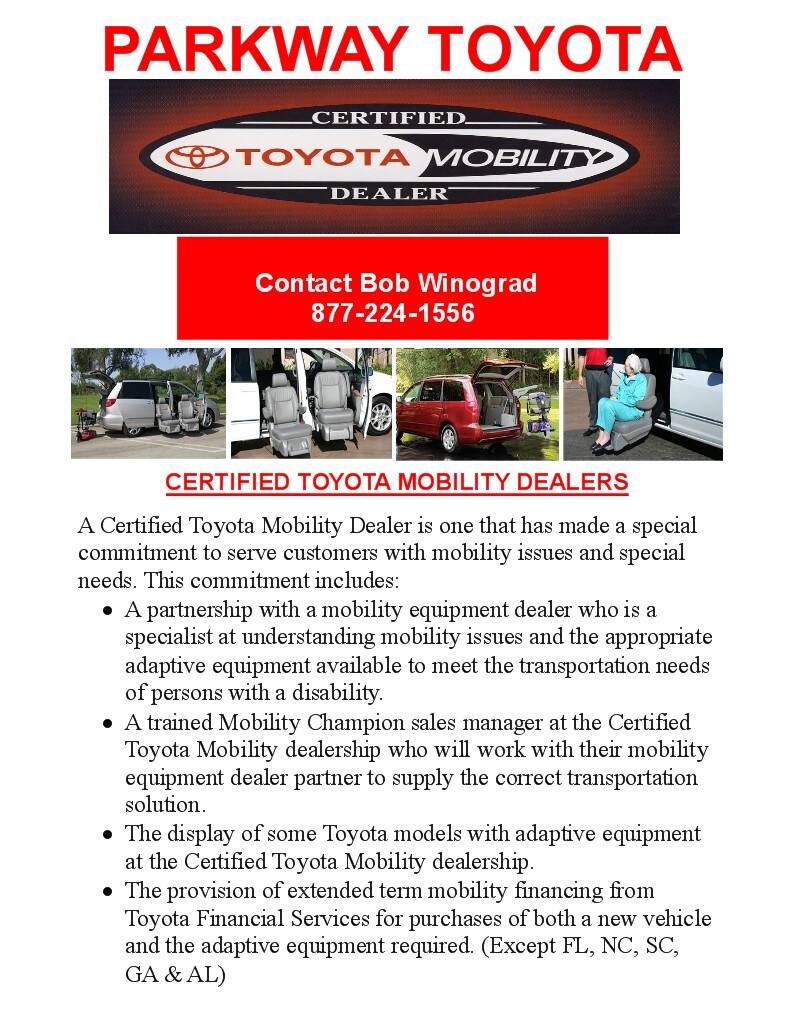 Certified Toyota Mobility Dealer Englewood Cliffs, NJ Serving Cliffside Park & Manhattan