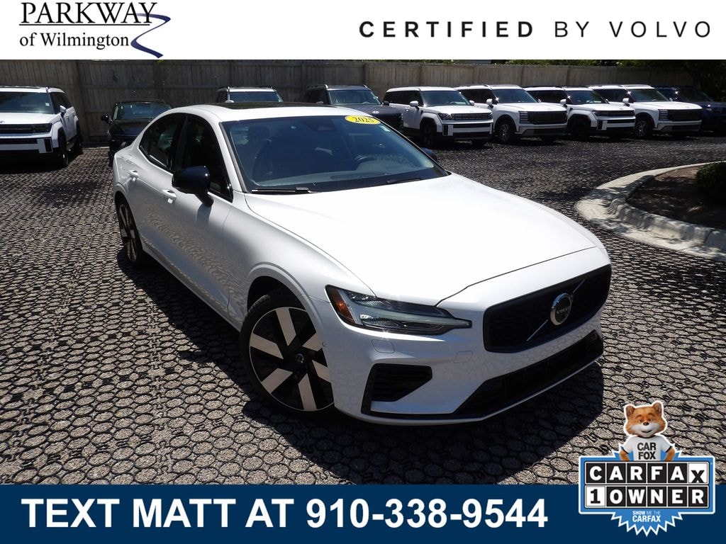 Certified 2025 Volvo S60 Plug-In Hybrid T8 Plus Sedan