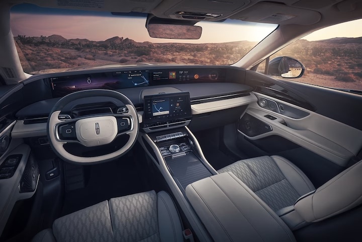 the luxury interior of the 2025 lincoln nautilus