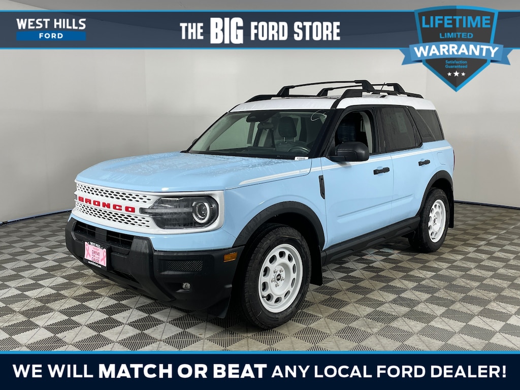 New 2025 Ford Bronco Sport Heritage SUV