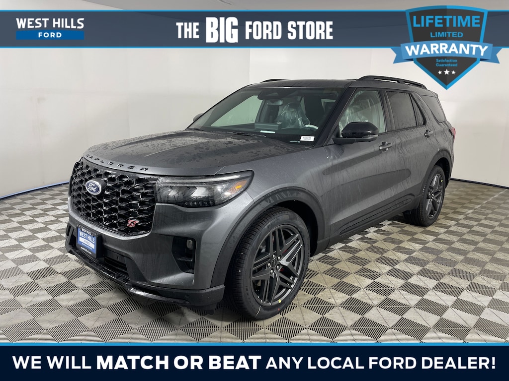 New 2026 Ford Explorer ST SUV