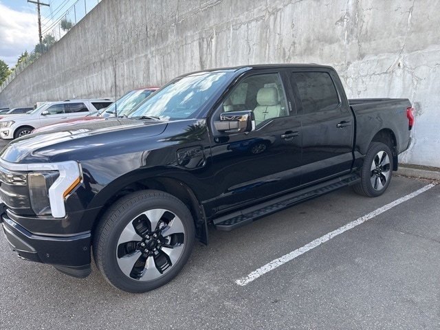 Certified 2022 Ford F-150 Lightning Platinum with VIN 1FT6W1EV4NWG12886 for sale in Bremerton, WA