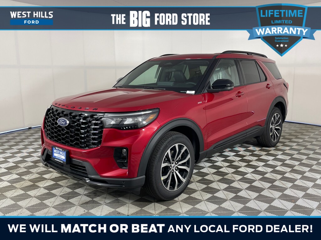 New 2026 Ford Explorer ST-Line SUV