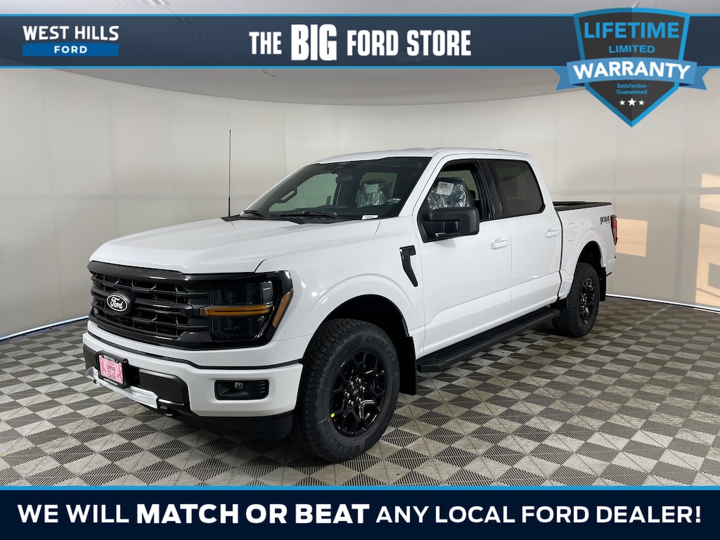 New 2025 Ford F-150 XLT Truck SuperCrew Cab