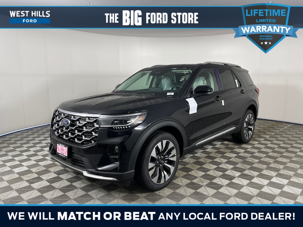 New 2025 Ford Explorer Platinum SUV