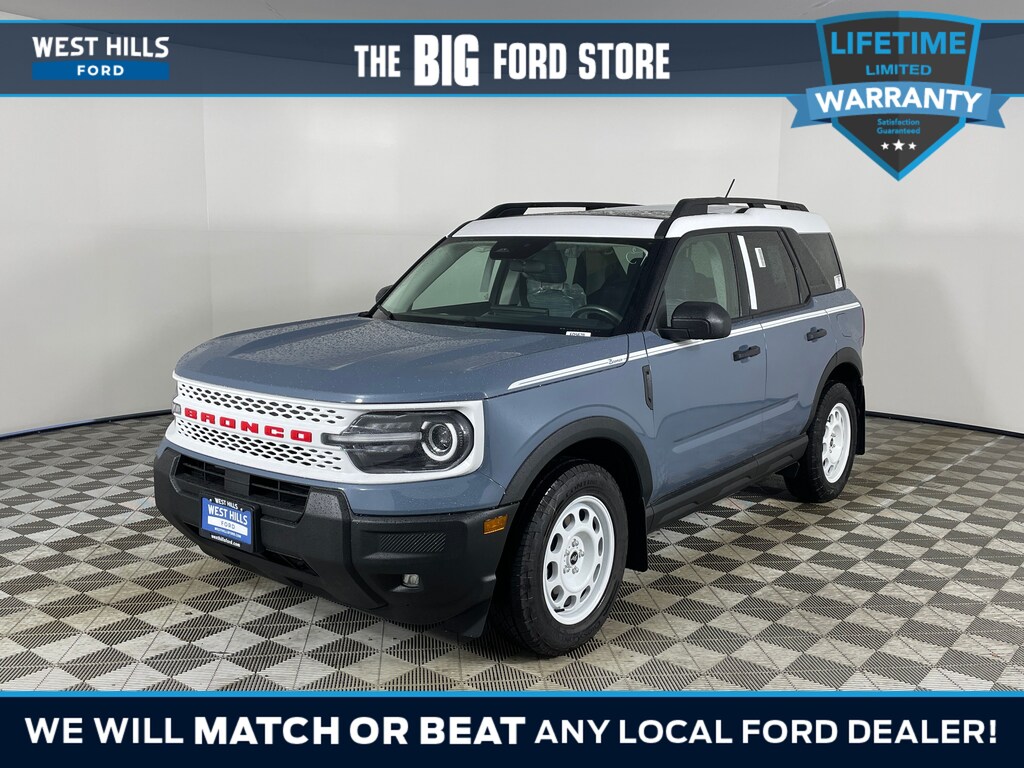 New 2025 Ford Bronco Sport Heritage SUV