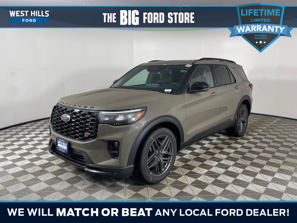 New 2026 Ford Explorer ST SUV