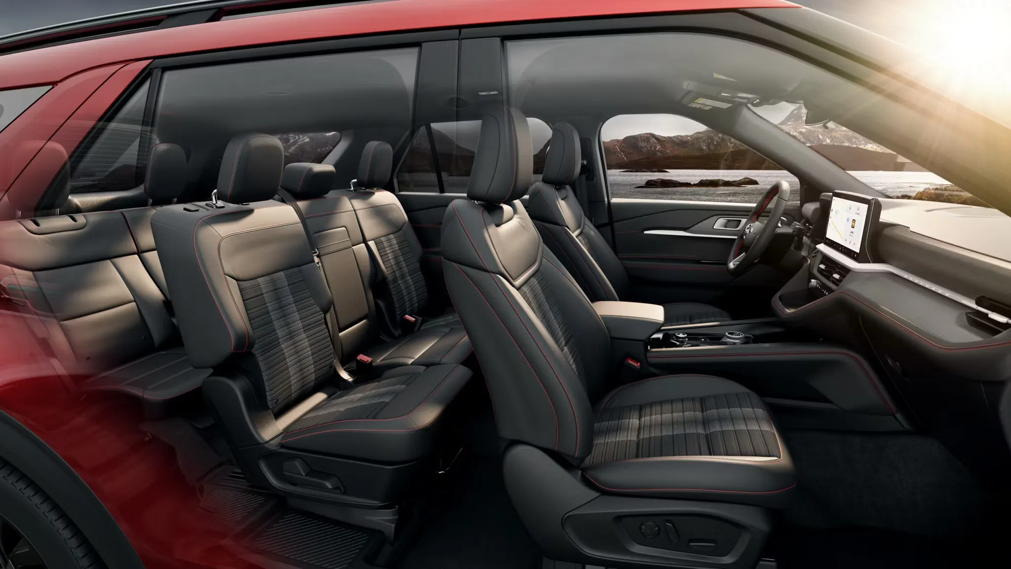 2026 Ford Explorer versatile interior.