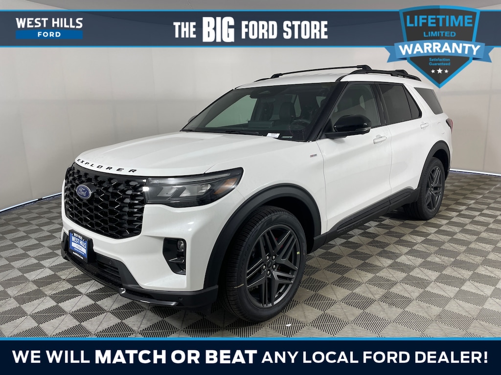 New 2026 Ford Explorer ST-Line SUV