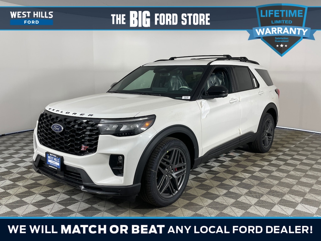 New 2026 Ford Explorer ST SUV