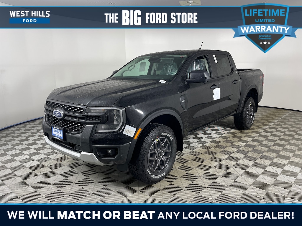 New 2025 Ford Ranger XLT Truck SuperCrew