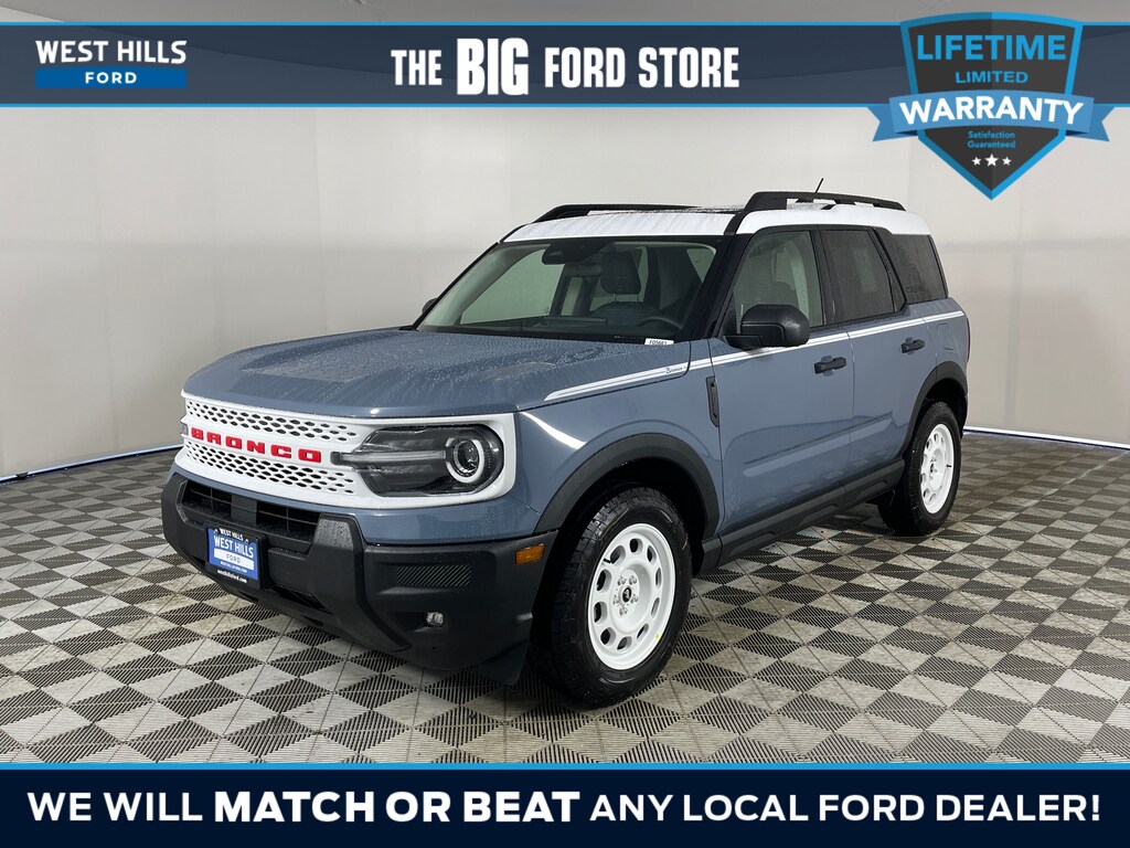 New 2025 Ford Bronco Sport Heritage SUV