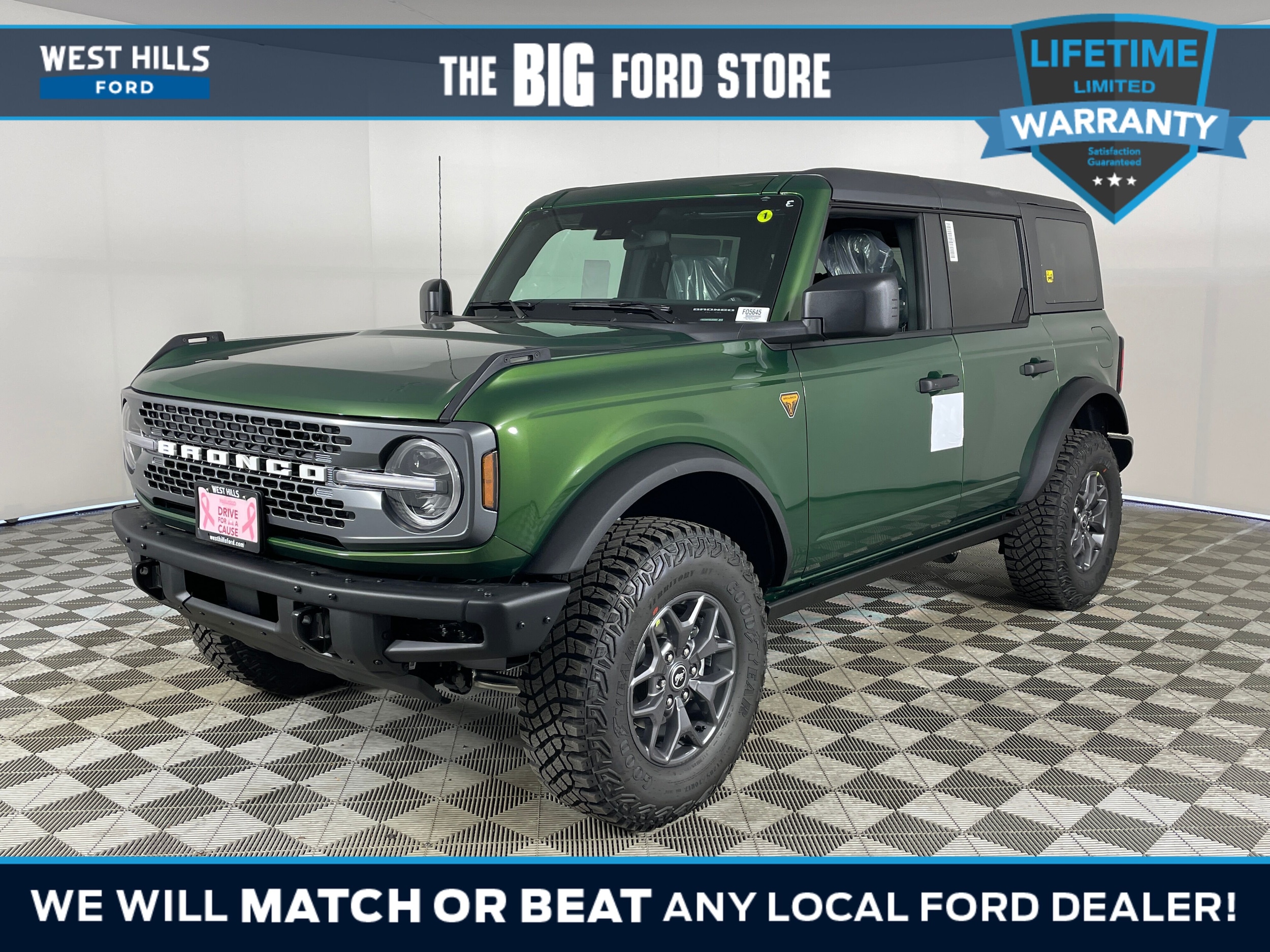 2025 Ford Bronco SUV 