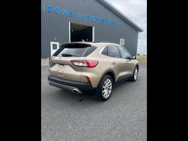 Certified 2021 Ford Escape Titanium with VIN 1FMCU9J9XMUB23382 for sale in Shippensburg, PA