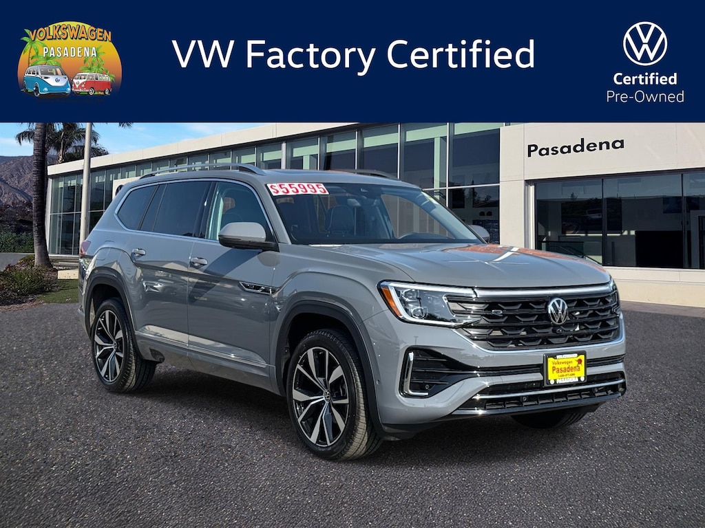 Certified 2025 Volkswagen Atlas 2.0T SEL Premium R-Line Sport Utility