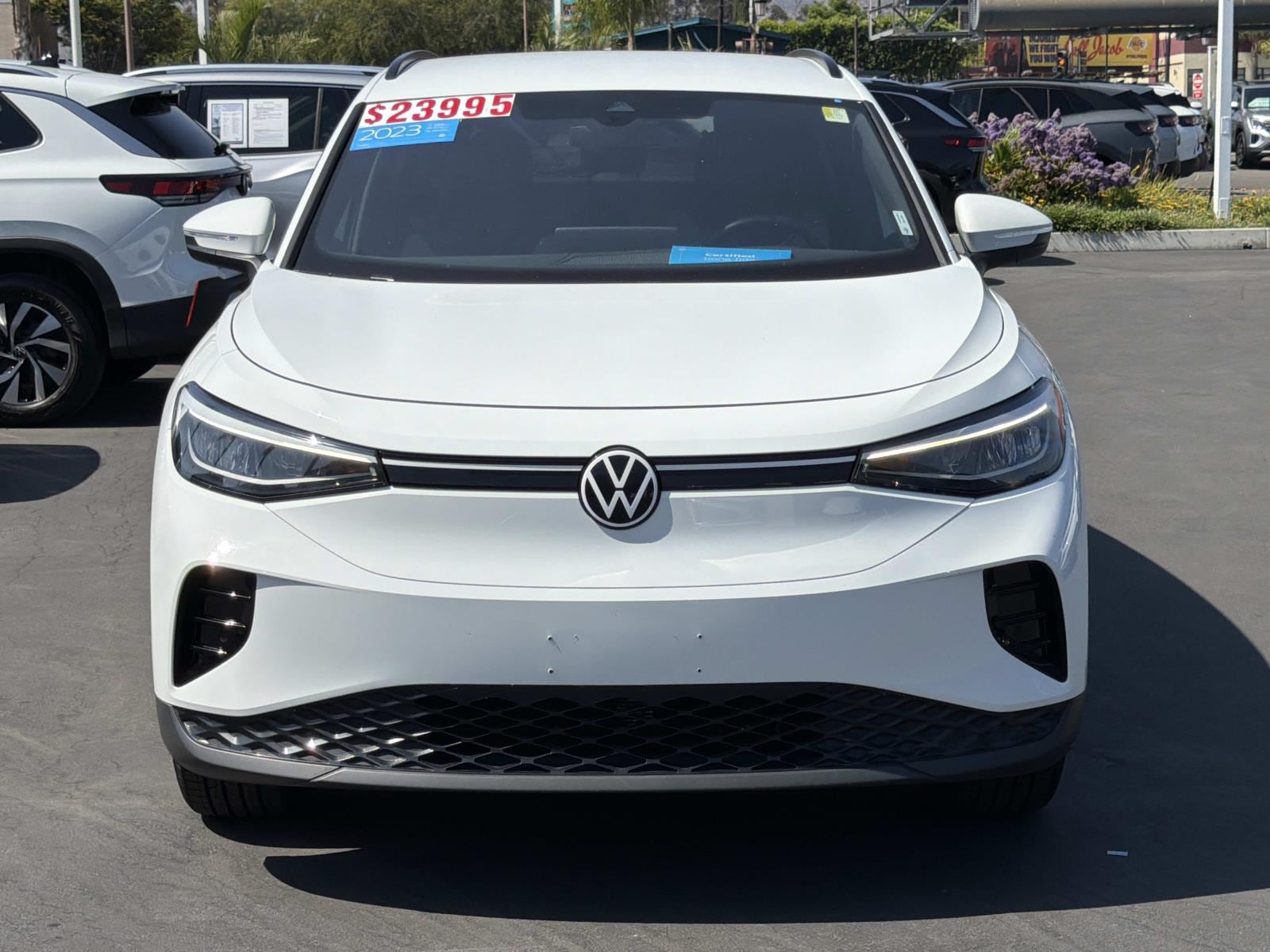 Certified 2023 Volkswagen ID.4 PRO with VIN 1V2DNPE87PC031781 for sale in Pasadena, CA