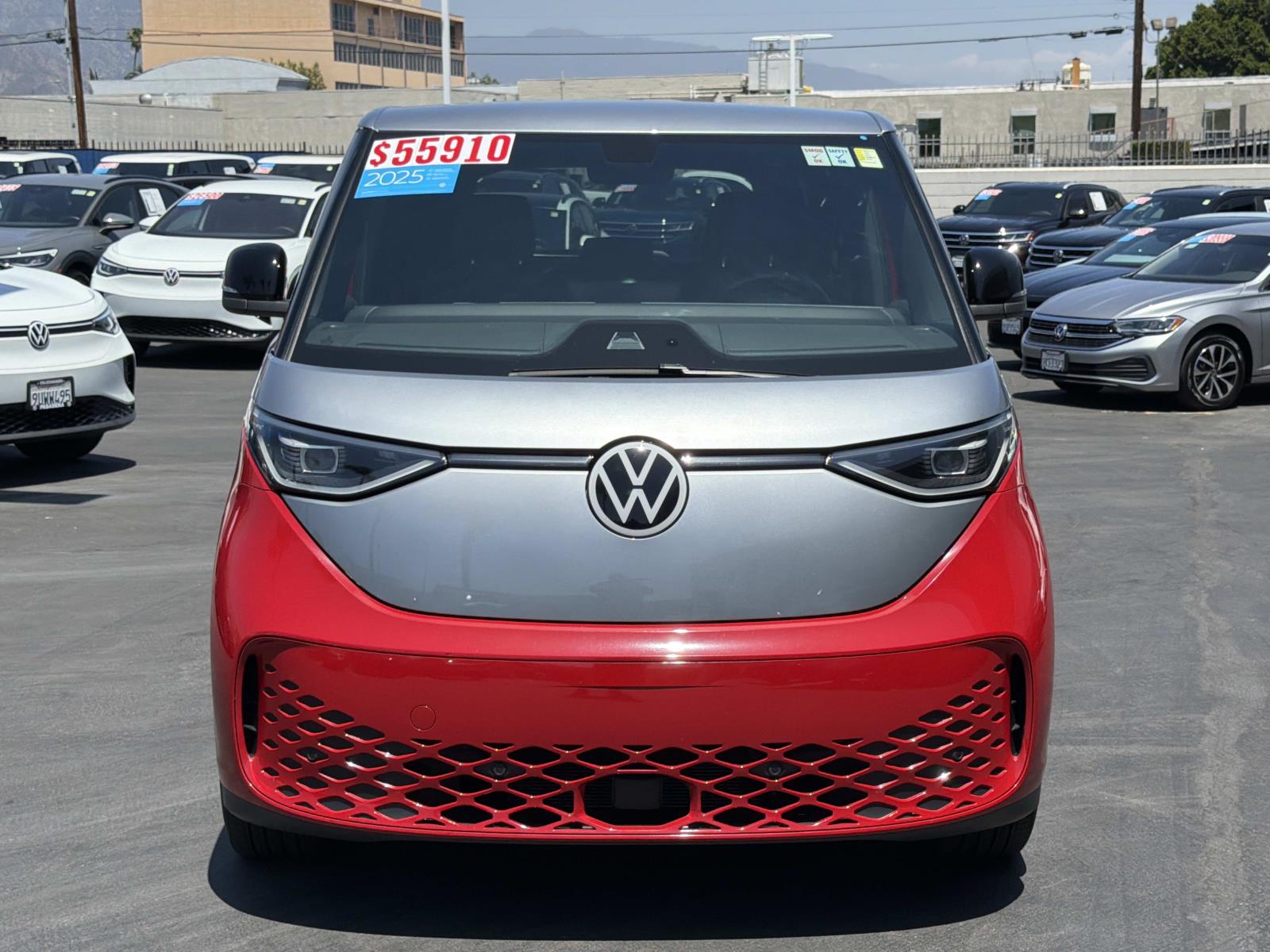 Certified 2025 Volkswagen ID. Buzz PRO S with VIN WVGAWVEB8SH033225 for sale in Pasadena, CA