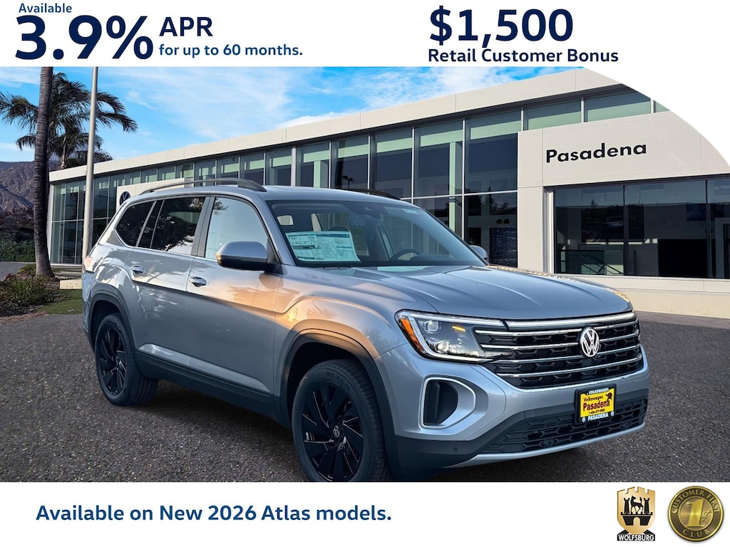 New 2026 Volkswagen Atlas 2.0T SE w/Technology Sport Utility