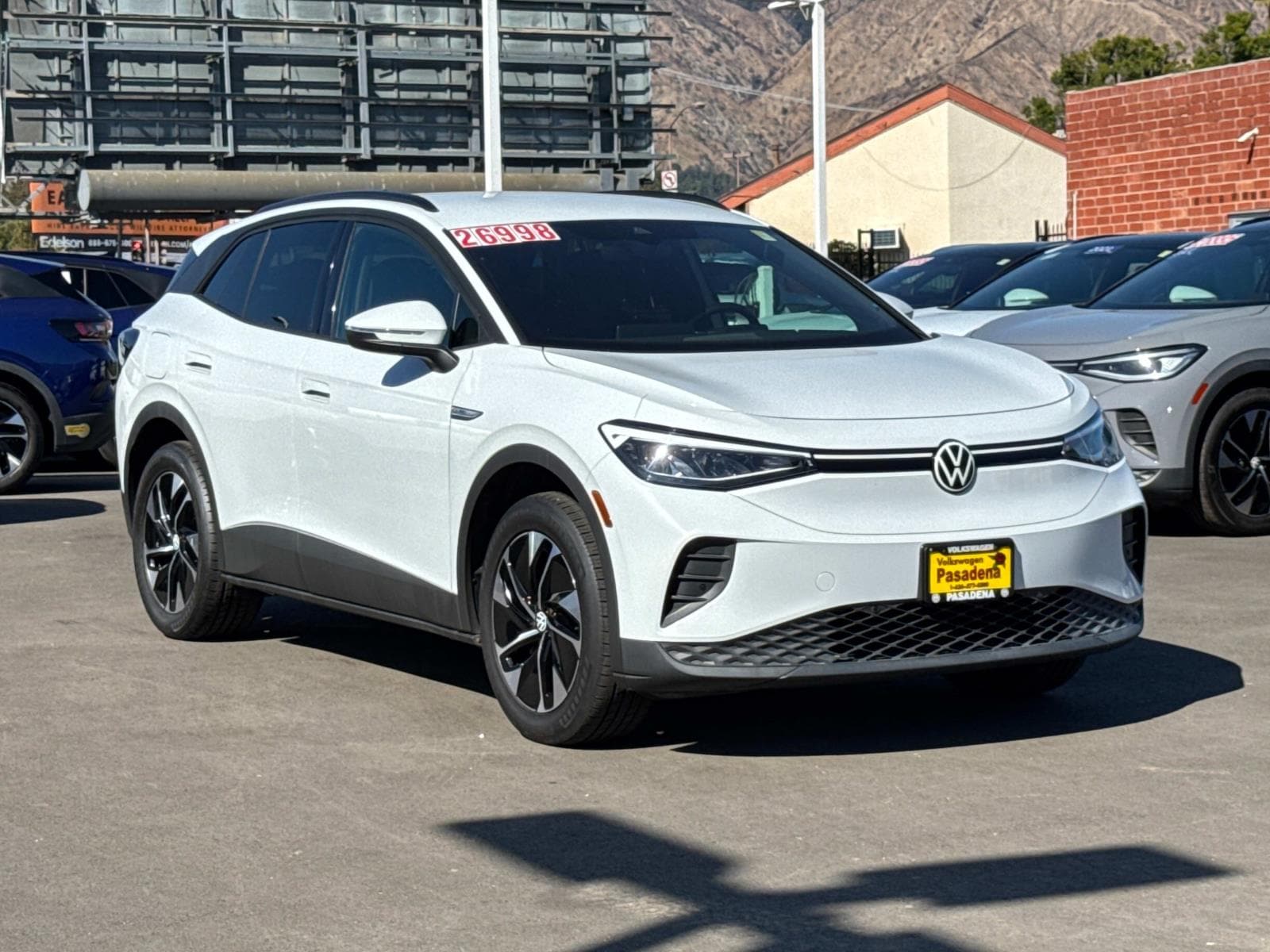 Used 2022 Volkswagen ID.4 PRO with VIN WVGJNPE23NP040043 for sale in Pasadena, CA