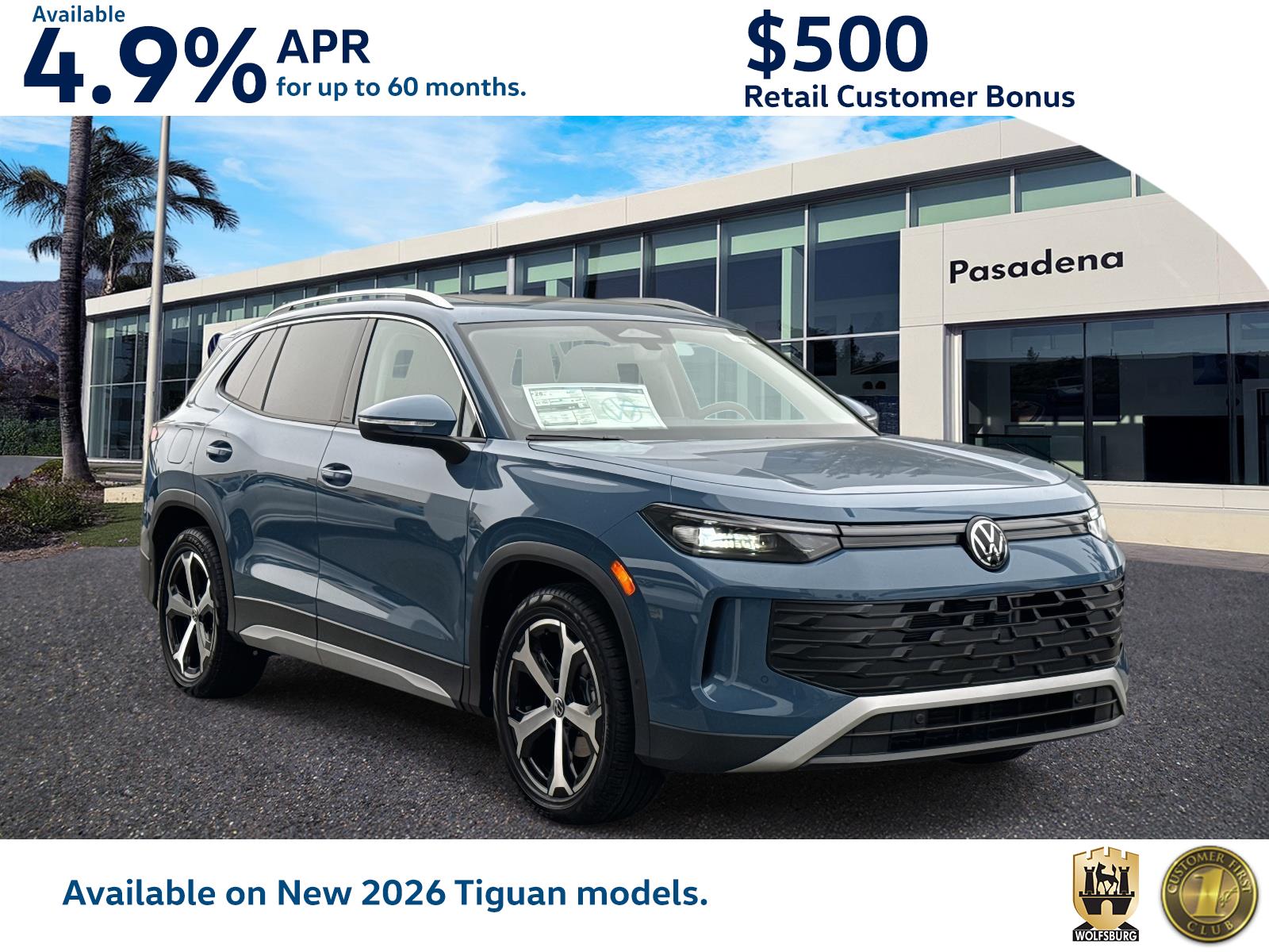 2026 Volkswagen Tiguan SE's photo