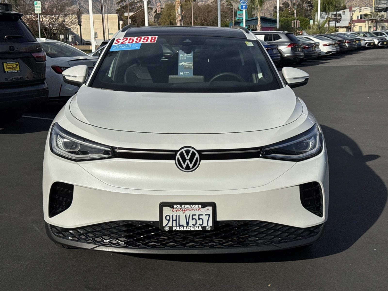 Certified 2023 Volkswagen ID.4 S with VIN 1V25MPE85PC031740 for sale in Pasadena, CA