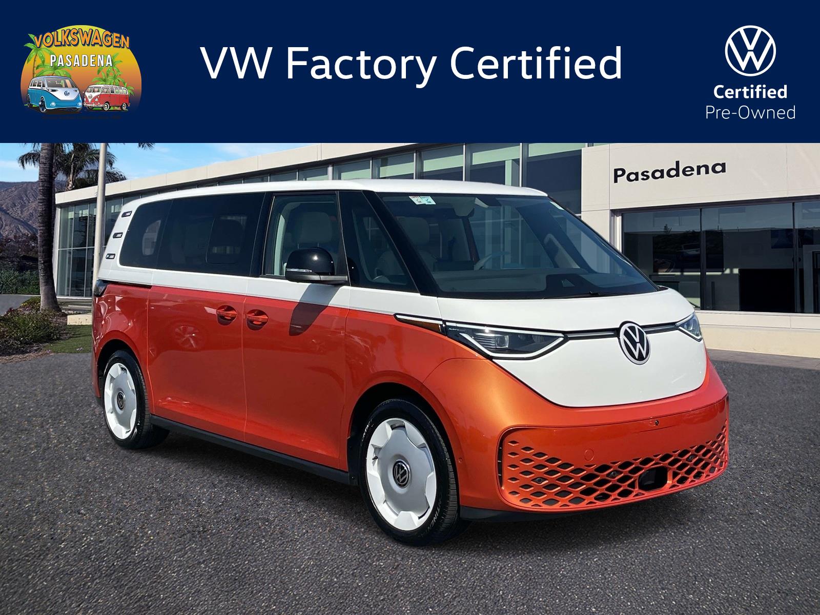 Certified 2025 Volkswagen ID. Buzz 1st Edition with VIN WVG5WVEB1SH040809 for sale in Pasadena, CA
