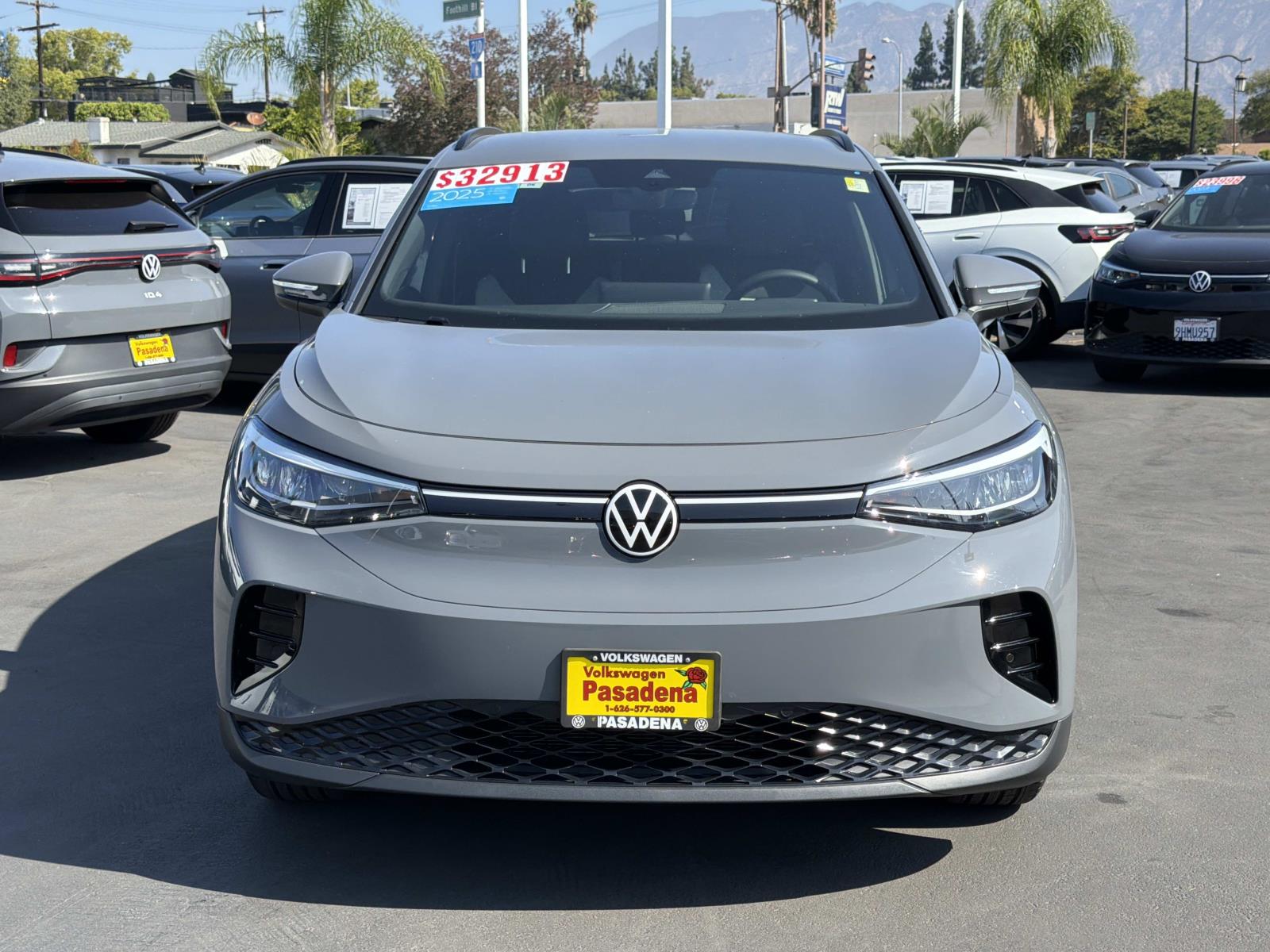 Certified 2025 Volkswagen ID.4 PRO with VIN 1V2CRPE8XSC010092 for sale in Pasadena, CA