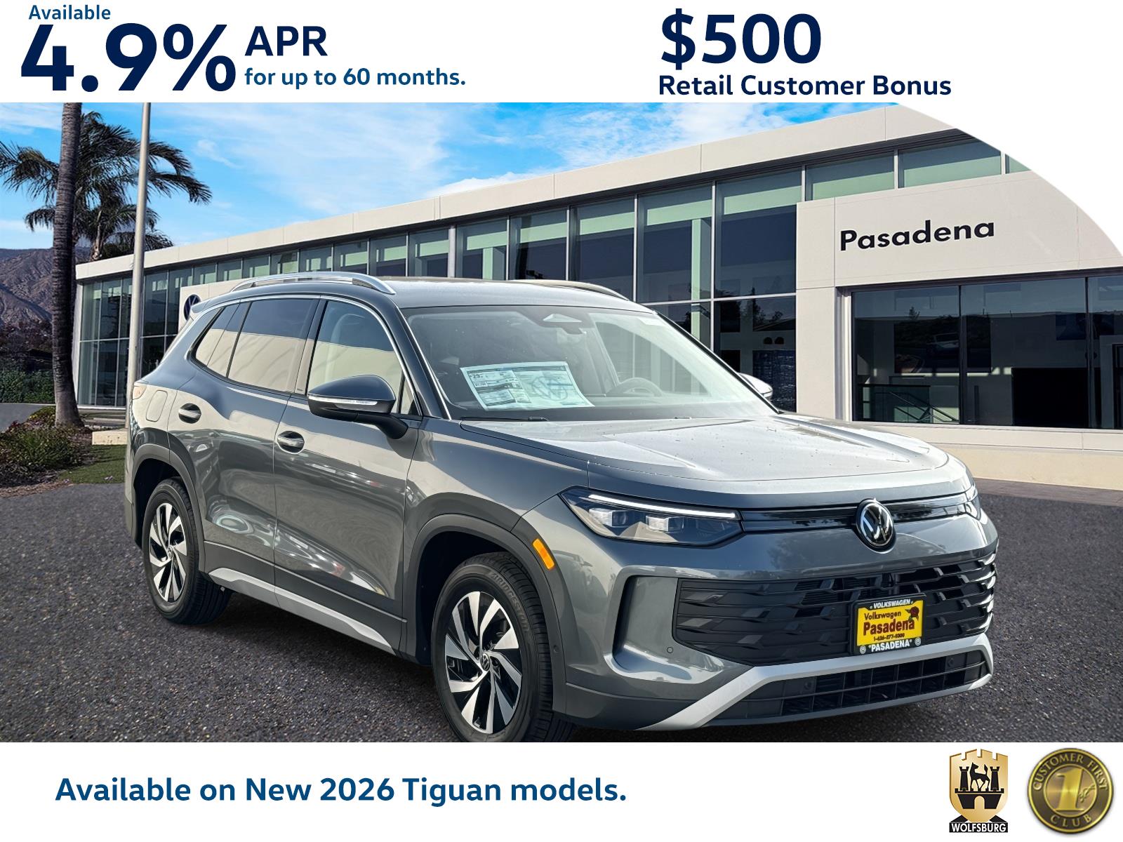 2026 Volkswagen Tiguan S's photo