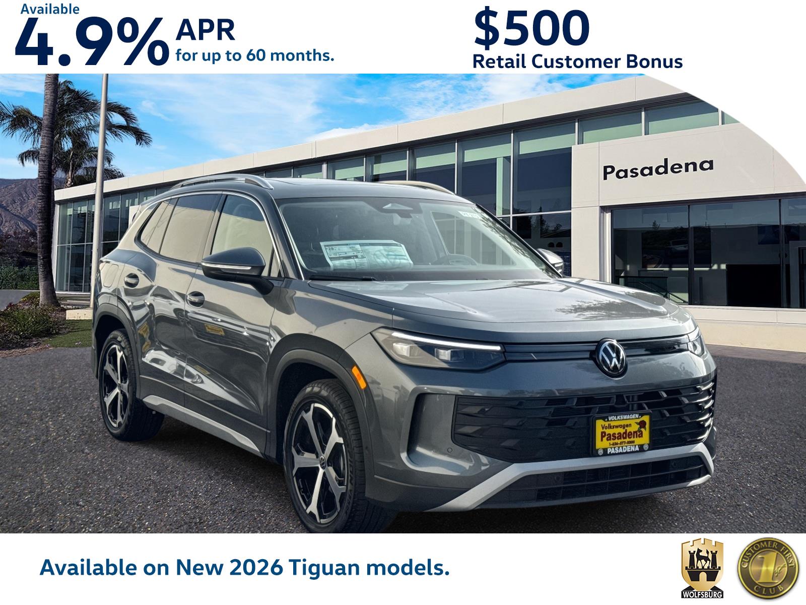 2026 Volkswagen Tiguan SE's photo