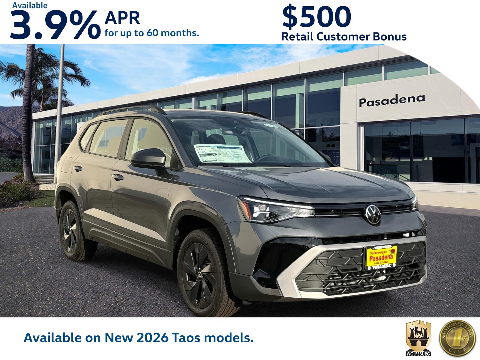 2026 Volkswagen Taos S