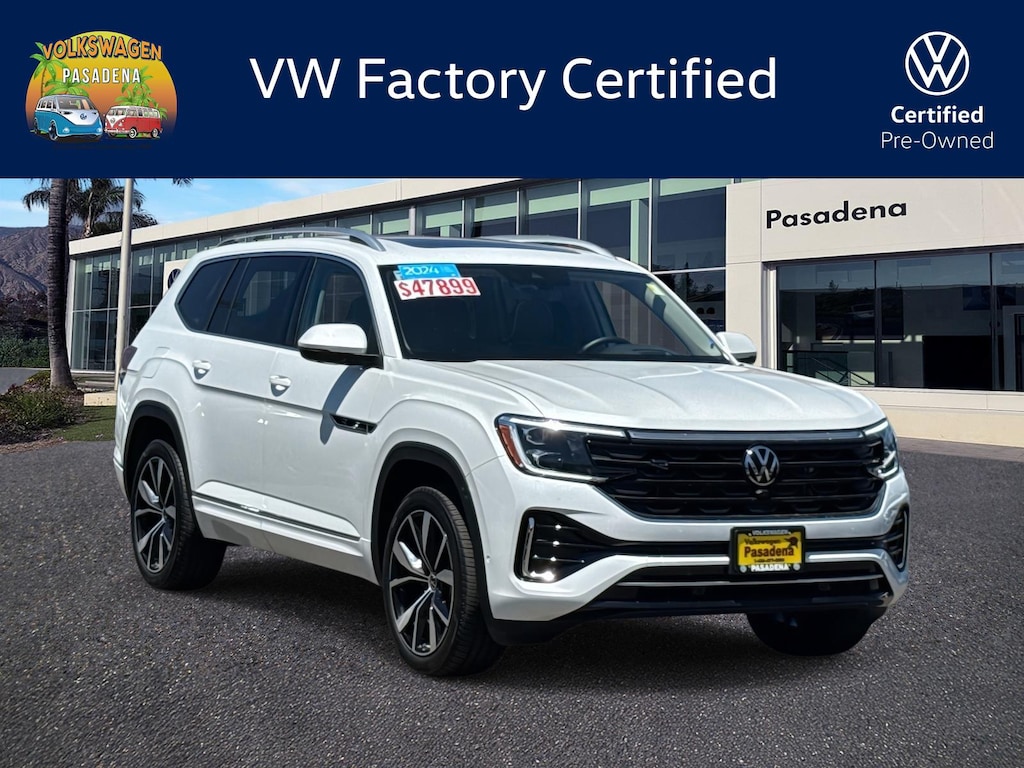 Certified 2024 Volkswagen Atlas 2.0T SEL Premium R-Line Sport Utility