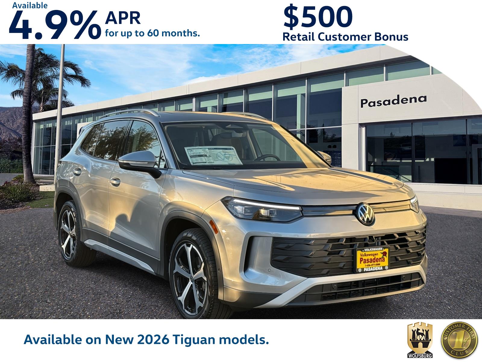 2026 Volkswagen Tiguan SE's photo