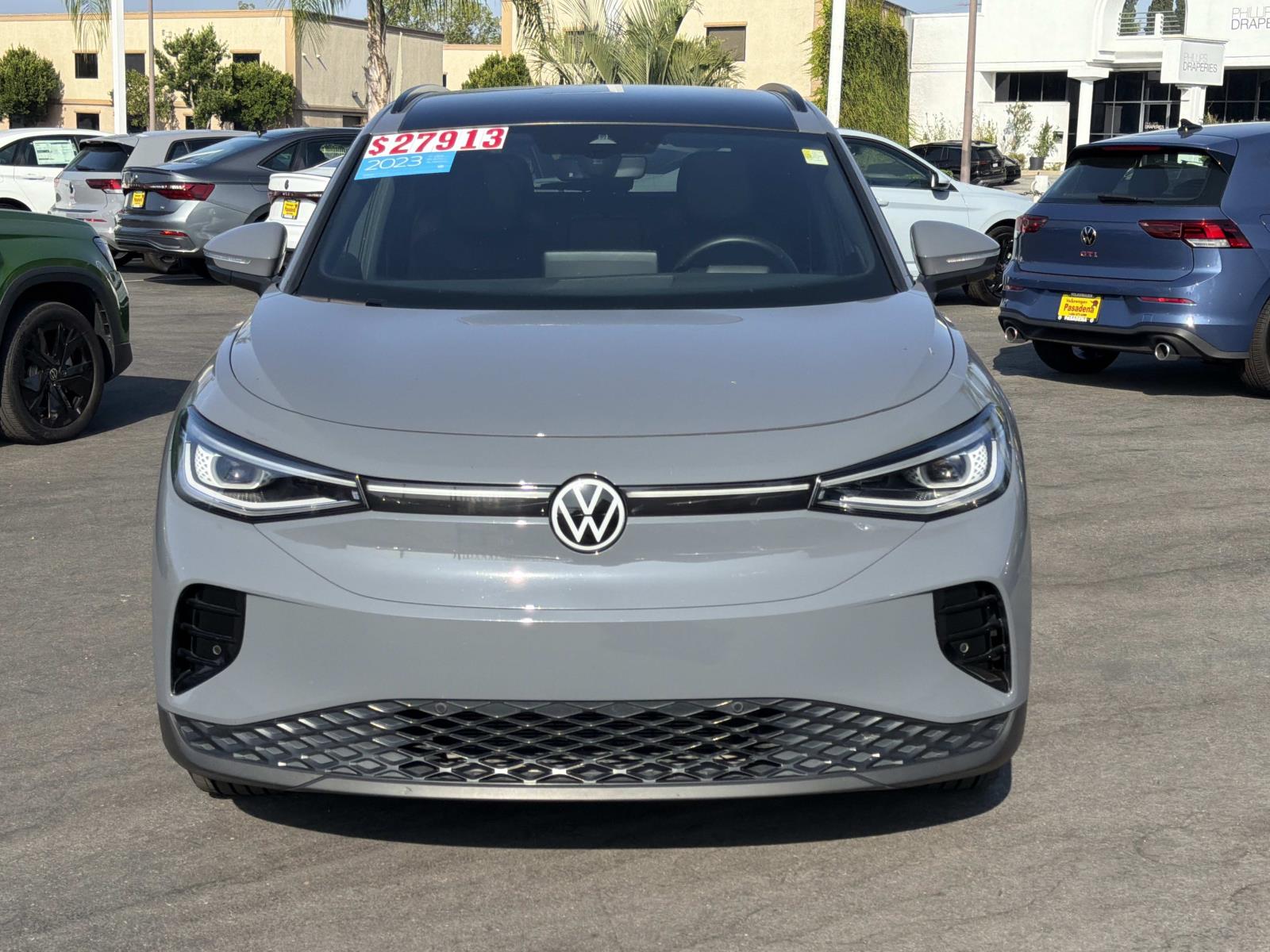 Certified 2023 Volkswagen ID.4 PRO S with VIN 1V2FMPE82PC013250 for sale in Pasadena, CA