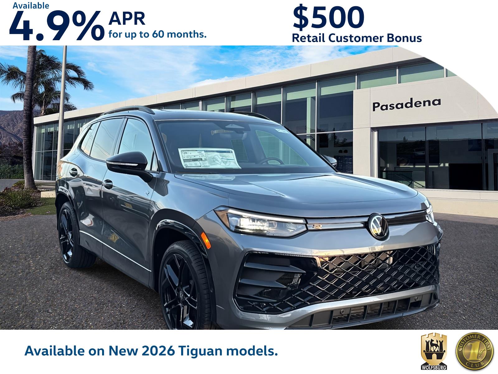 2026 Volkswagen Tiguan SE R-LINE BLACK's photo