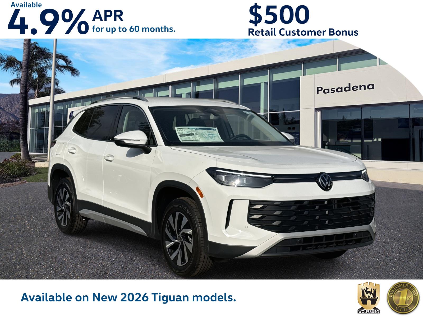 2026 Volkswagen Tiguan S's photo